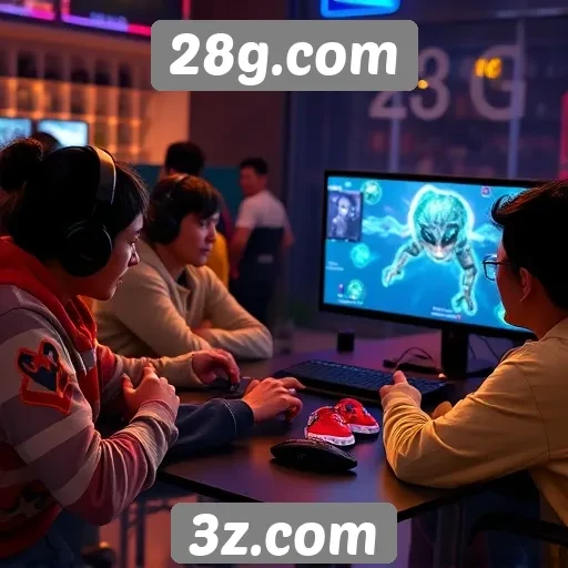 Comunidade gamer e interações no 28g.com
