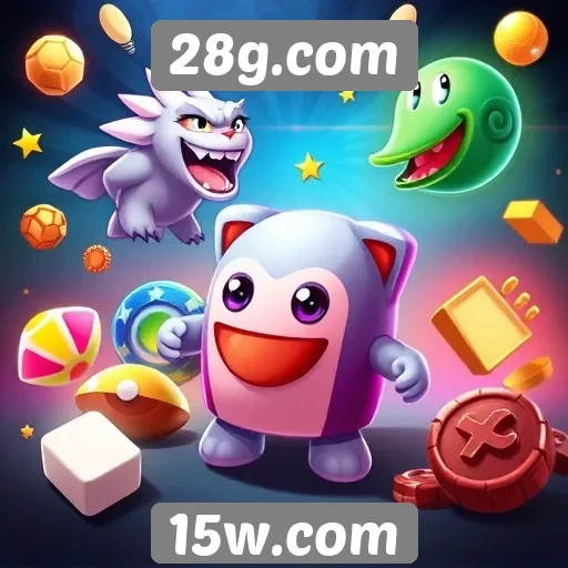 Variedade de jogos disponíveis no 28g.com